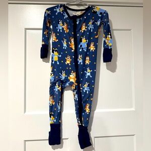 Bluey little sleepies zippy